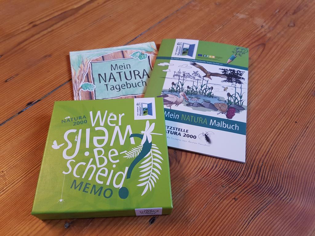 Natura-Tagebuch, Malbuch und Memo